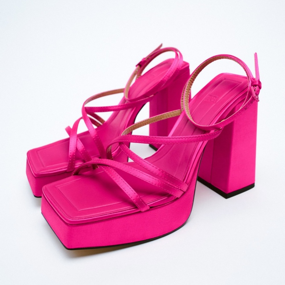 Strappy Platform Heels